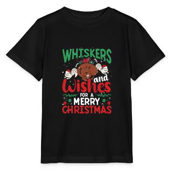 Schnurrhaare Und Wünsche - Stanley/Stella Kinder T-Shirt MINI CREATOR  - Schwarz - Vorne - Mikhail (115cm)