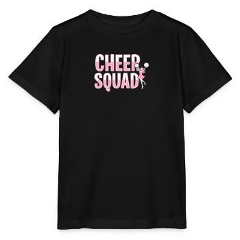 Cheer Squad Cheerleading Team Spirit - Stanley/Stella MINI CREATOR Kids’ T-Shirt - black - Front - Mikhail (115cm)