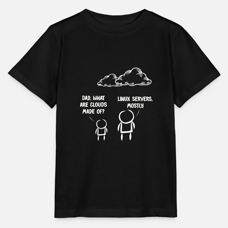 Computer IT Witz Lustig Programmierer Geek Linux - Stanley/Stella Kinder T-Shirt MINI CREATOR - Schwarz