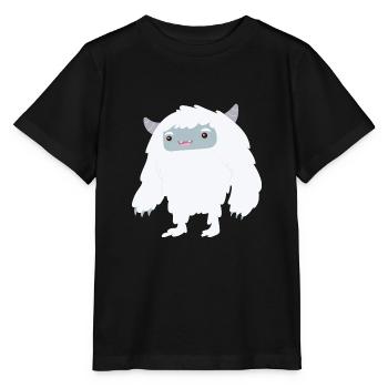 Yeti - T-shirt bio MINI CREATOR Stanley/Stella Enfant - noir - Devant - Mikhail (115cm)