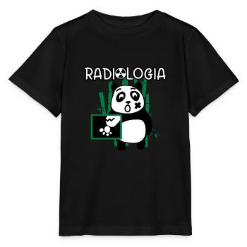 Radiologie Panda - Stanley/Stella Kinder T-Shirt MINI CREATOR  - Schwarz - Vorne - Mikhail (115cm)