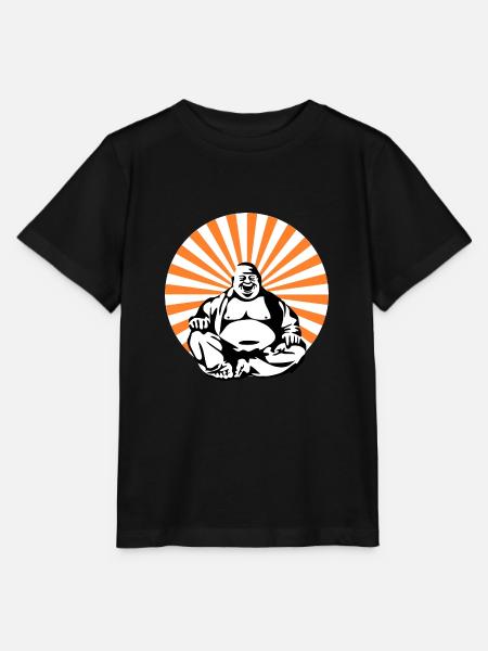 Buddha - Stanley/Stella Kinder T-Shirt MINI CREATOR  - Schwarz