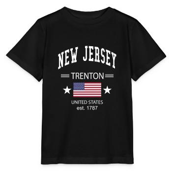 New Jersey - T-shirt bio MINI CREATOR Stanley/Stella Enfant - noir - Devant - Mikhail (115cm)
