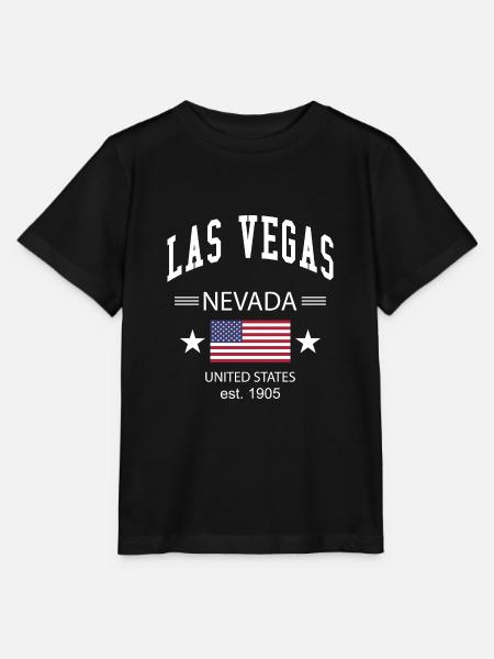 Las Vegas - T-shirt bio MINI CREATOR Stanley/Stella Enfant - noir