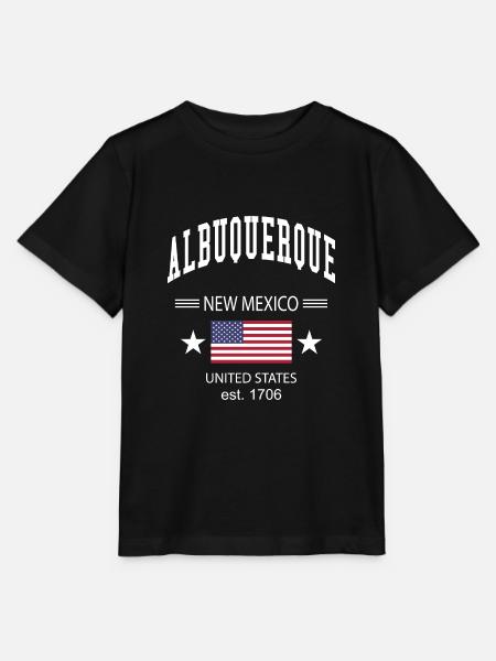 Albuquerque - Stanley/Stella Kinder T-Shirt MINI CREATOR - Schwarz