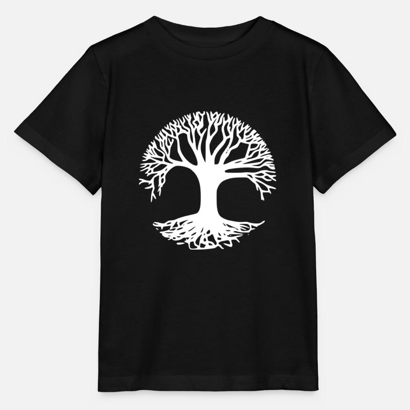 Arbre de vie - T-shirt bio MINI CREATOR Stanley/Stella Enfant - noir
