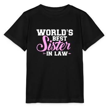 belle-soeur - T-shirt bio MINI CREATOR Stanley/Stella Enfant - noir - Devant - Mikhail (115cm)