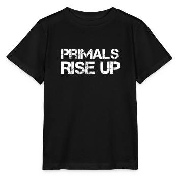 Primals - Rise up - Stanley/Stella MINI CREATOR Kids’ T-Shirt - black - Front - Mikhail (115cm)