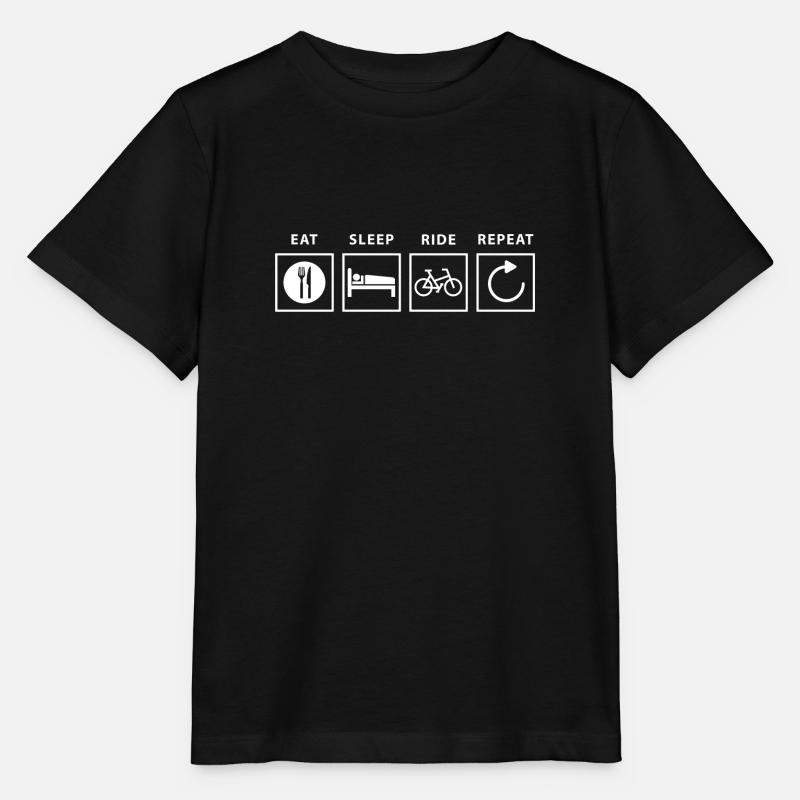 Vélo - T-shirt bio MINI CREATOR Stanley/Stella Enfant - noir