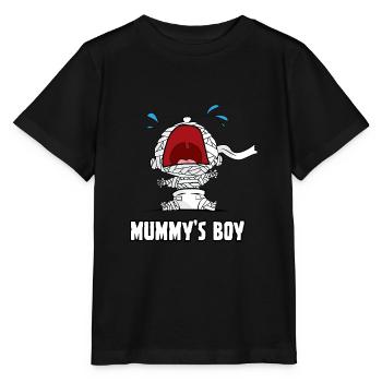 Maman Mère Fils Bébé Maman Idée Cadeau Emballage - T-shirt bio MINI CREATOR Stanley/Stella Enfant - noir - Devant - Mikhail (115cm)