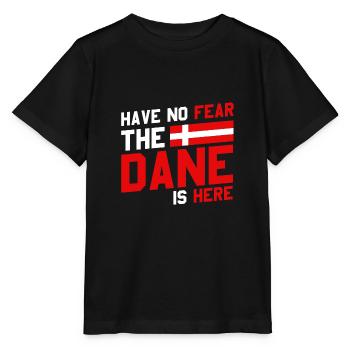 Flagge Daenemark Farben Angst Land Norden - Stanley/Stella Kinder T-Shirt MINI CREATOR  - Schwarz - Vorne - Mikhail (115cm)