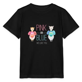 Sexe révèle bébé grossesse de famille - T-shirt bio MINI CREATOR Stanley/Stella Enfant - noir - Devant - Mikhail (115cm)