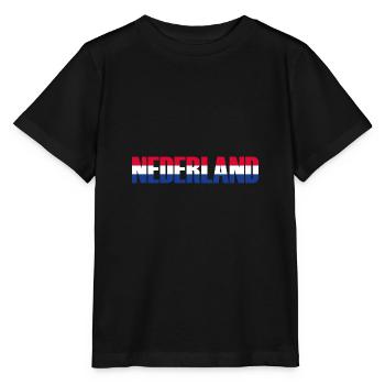 Cadeau tricolore néerlandais - T-shirt bio MINI CREATOR Stanley/Stella Enfant - noir - Devant - Mikhail (115cm)