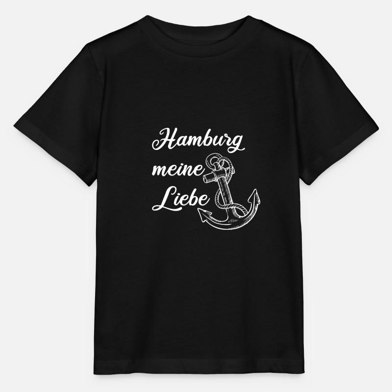 Hambourg - T-shirt bio MINI CREATOR Stanley/Stella Enfant - noir