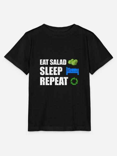Salat - Stanley/Stella Kinder T-Shirt MINI CREATOR  - Schwarz