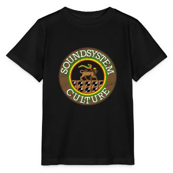 Reggae Reggae Soundsystem - Stanley/Stella MINI CREATOR Kids’ T-Shirt - black - Front - Mikhail (115cm)