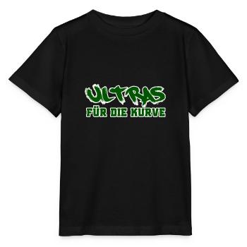 Ultras für die Kurve - Stanley/Stella Kinder T-Shirt MINI CREATOR  - Schwarz - Vorne - Mikhail (115cm)