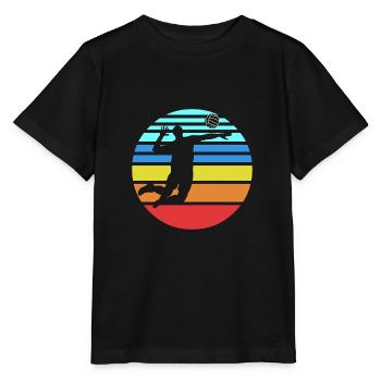 Volley-ball - T-shirt bio MINI CREATOR Stanley/Stella Enfant - noir - Devant - Mikhail (115cm)