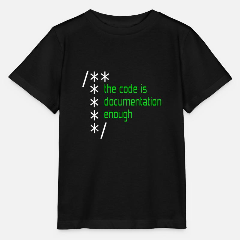 Computer programming - Stanley/Stella MINI CREATOR Kids’ T-Shirt - black