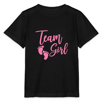 Cadeau fille bébé fille - T-shirt bio MINI CREATOR Stanley/Stella Enfant - noir - Devant - Mikhail (115cm)