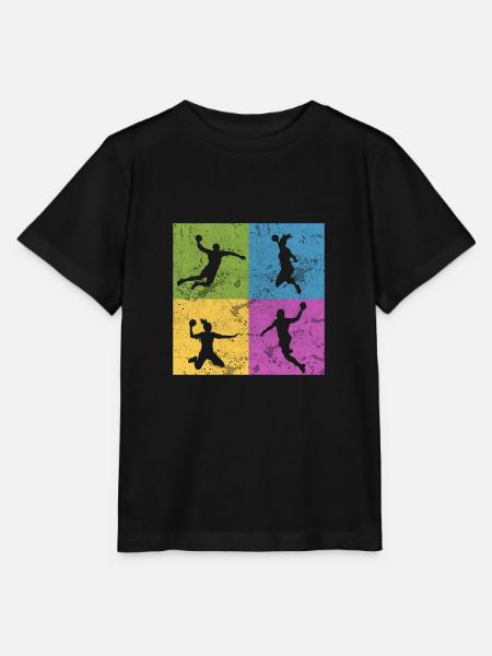HANDBALL Handballer Sport - Stanley/Stella Kinder T-Shirt MINI CREATOR - Schwarz