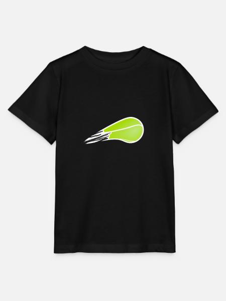 Tennisball - Stanley/Stella Kinder T-Shirt MINI CREATOR  - Schwarz