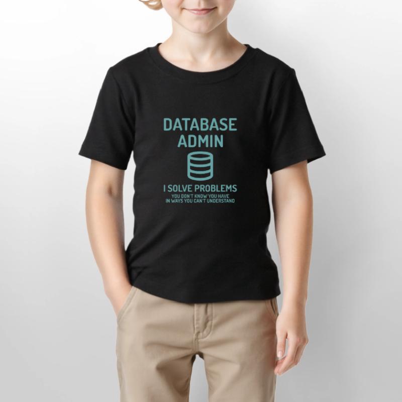 Database Admin i solve Problems Geschenk Stanley/Stella Kinder T-Shirt MINI CREATOR 