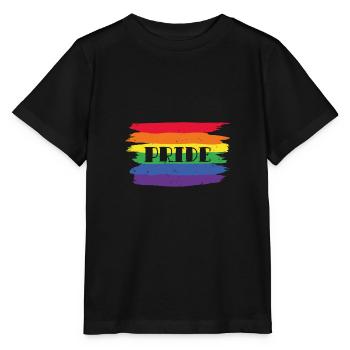 Pride Gay LGBT Parade Geschenk - Stanley/Stella Kinder T-Shirt MINI CREATOR  - Schwarz - Vorne - Mikhail (115cm)