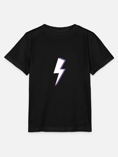 Blitz Retro Vintage Style Geschenk - Stanley/Stella Kinder T-Shirt MINI CREATOR - Schwarz