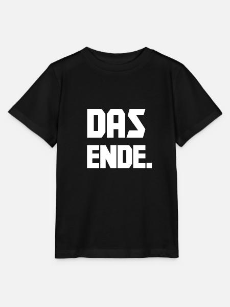 Das Ende. - Stanley/Stella Kinder T-Shirt MINI CREATOR - Schwarz