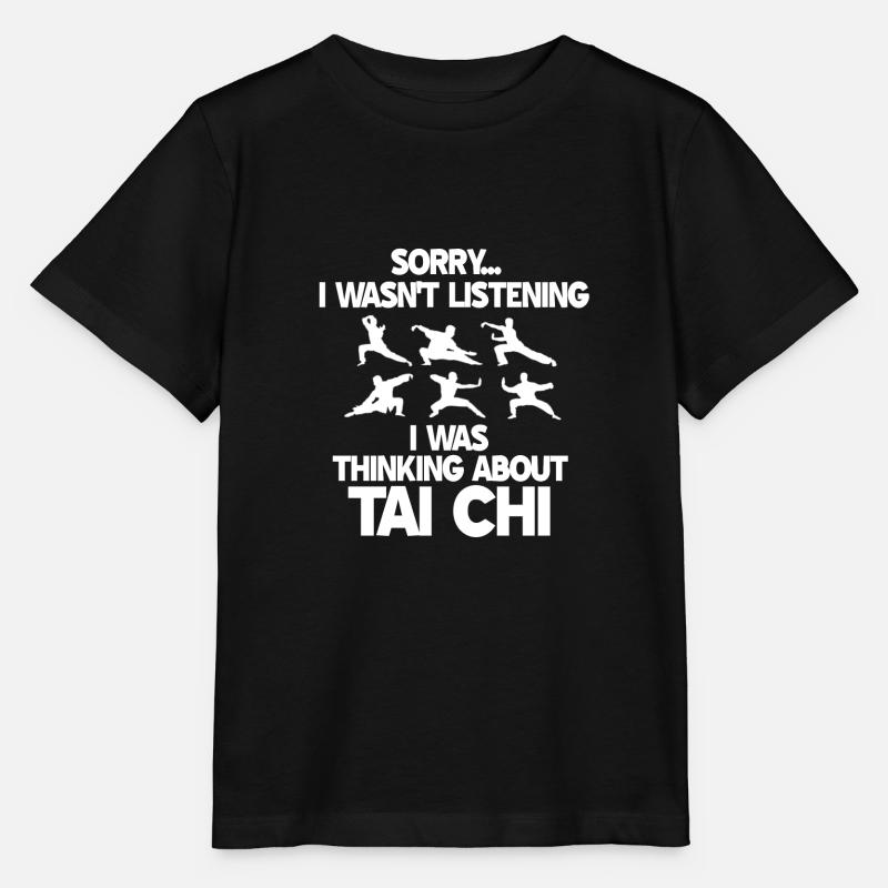 Tai Chi - Stanley/Stella MINI CREATOR Kids’ T-Shirt - black