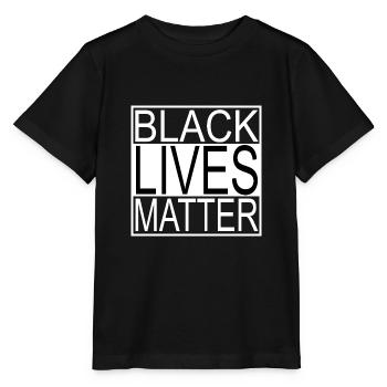 T-shirt Black Lives Matter - T-shirt bio MINI CREATOR Stanley/Stella Enfant - noir - Devant - Mikhail (115cm)