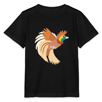 Bird of paradise - Stanley/Stella MINI CREATOR Kids’ T-Shirt - black - Front - Mikhail (115cm)