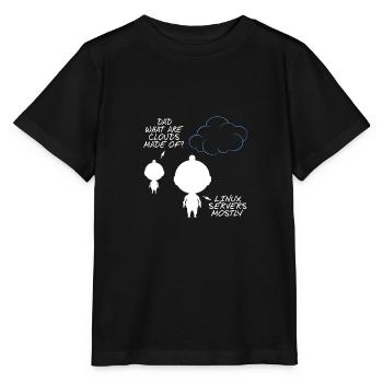 Programmierer - Stanley/Stella Kinder T-Shirt MINI CREATOR  - Schwarz - Vorne - Mikhail (115cm)