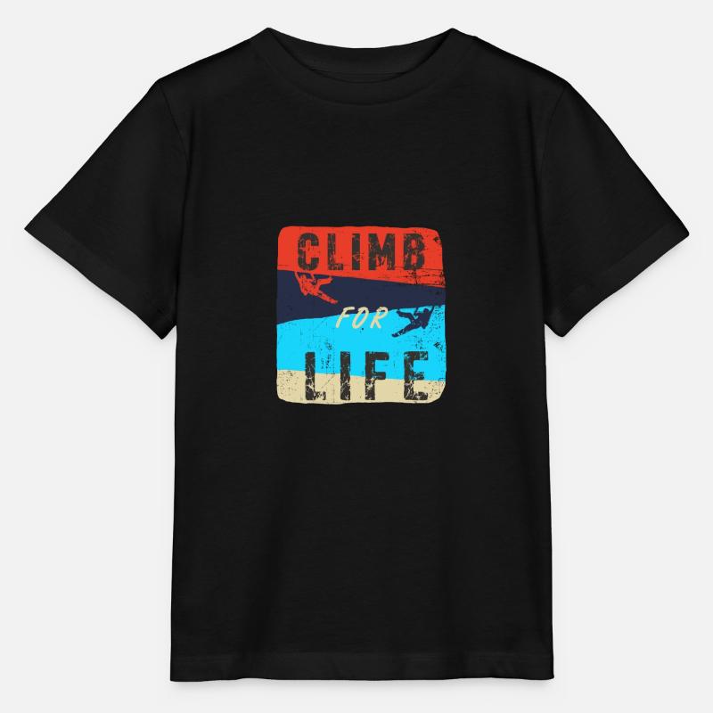 Escalade - T-shirt bio MINI CREATOR Stanley/Stella Enfant - noir