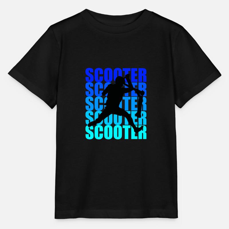Scooter - Stanley/Stella Kinder T-Shirt MINI CREATOR  - Schwarz