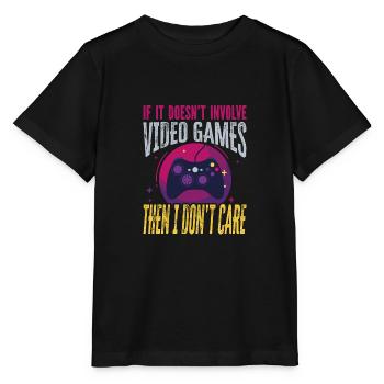 Gamer Gamer Designs - Stanley/Stella MINI CREATOR Kids’ T-Shirt - black - Front - Mikhail (115cm)