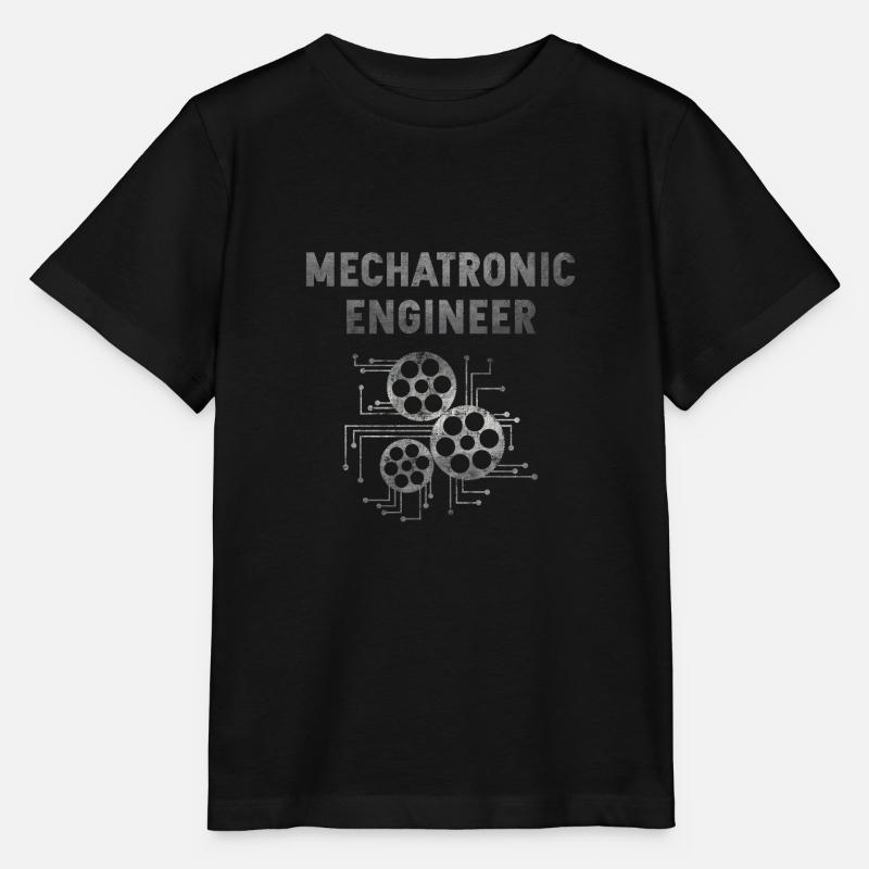 Mechatronik Ingenieur Geschenk - Stanley/Stella Kinder T-Shirt MINI CREATOR  - Schwarz