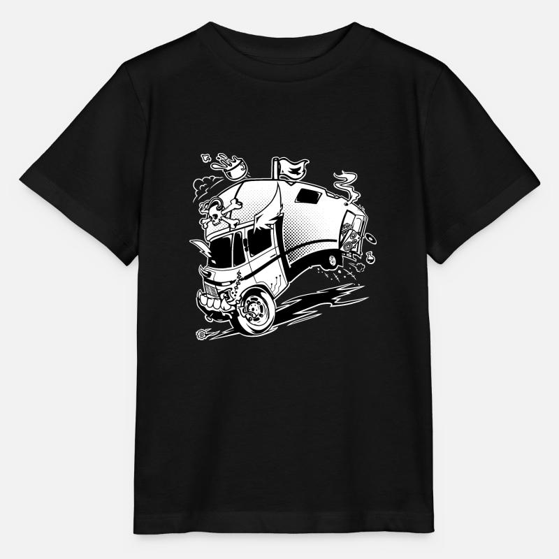 camtar teufeur - T-shirt bio MINI CREATOR Stanley/Stella Enfant - noir