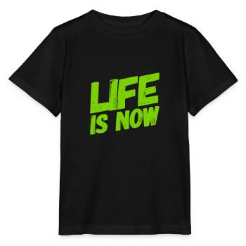 carpe diem - Stanley/Stella MINI CREATOR Kids’ T-Shirt - black - Front - Mikhail (115cm)