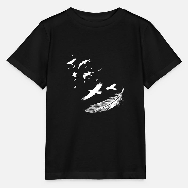 Sans oiseau & Plumeleicht - T-shirt bio MINI CREATOR Stanley/Stella Enfant - noir
