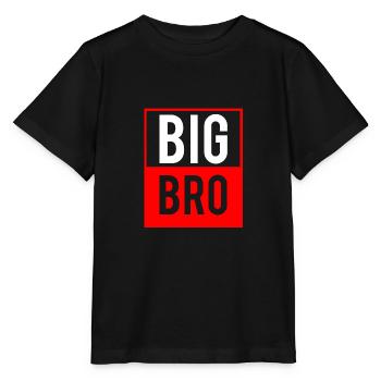 Big Bro - Großer Bruder - Stanley/Stella Kinder T-Shirt MINI CREATOR  - Schwarz - Vorne - Mikhail (115cm)