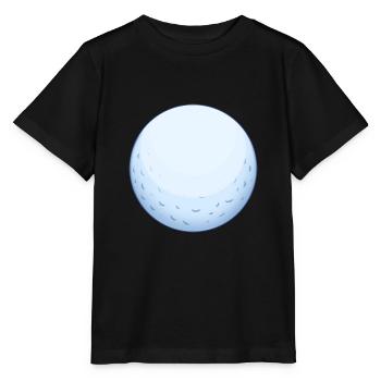 Balle de golf - T-shirt bio MINI CREATOR Stanley/Stella Enfant - noir - Devant - Mikhail (115cm)