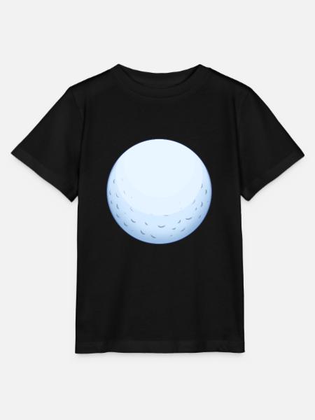 Golfball - Stanley/Stella Kinder T-Shirt MINI CREATOR - Schwarz