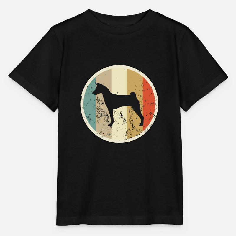 Basenji - Stanley/Stella Kinder T-Shirt MINI CREATOR  - Schwarz