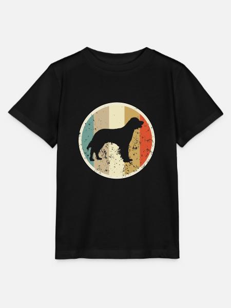 Deutsch Langhaar Jagdhund - Stanley/Stella Kinder T-Shirt MINI CREATOR - Schwarz