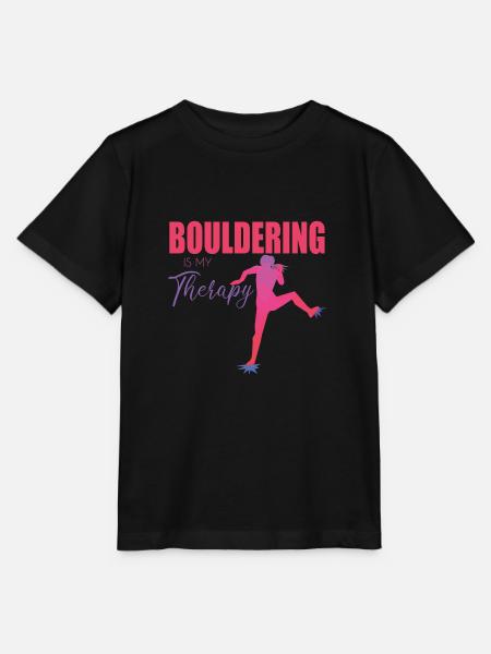 Bouldern - Stanley/Stella Kinder T-Shirt MINI CREATOR - Schwarz