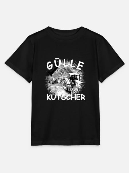 Traktor - Stanley/Stella Kinder T-Shirt MINI CREATOR - Schwarz