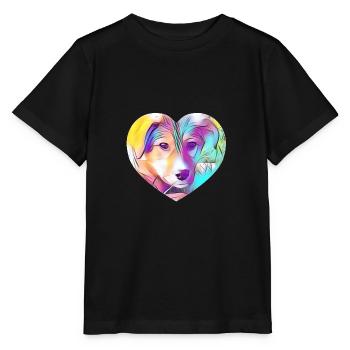 Dog - Stanley/Stella MINI CREATOR Kids’ T-Shirt - black - Front - Mikhail (115cm)