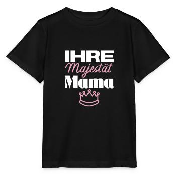 Ihre majestät mama - Stanley/Stella Kinder T-Shirt MINI CREATOR  - Schwarz - Vorne - Mikhail (115cm)